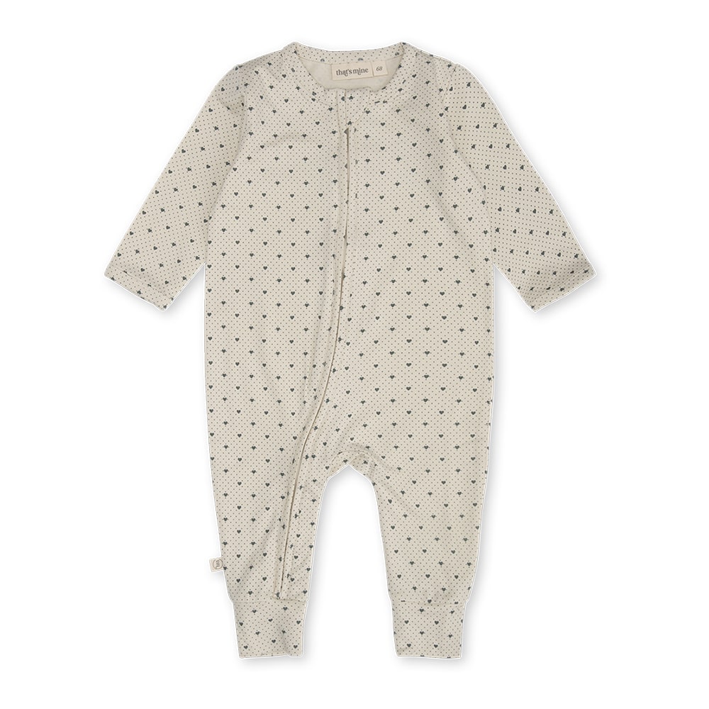 Elliotte Onesie   Lots Of Love Sky   50cm   0m fra That's Mine