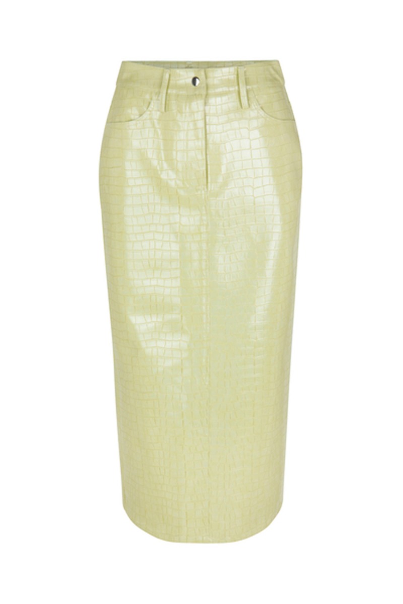 Nederdel   Colemd Skirt   Yellow Pear (levering I Februar) fra Modström