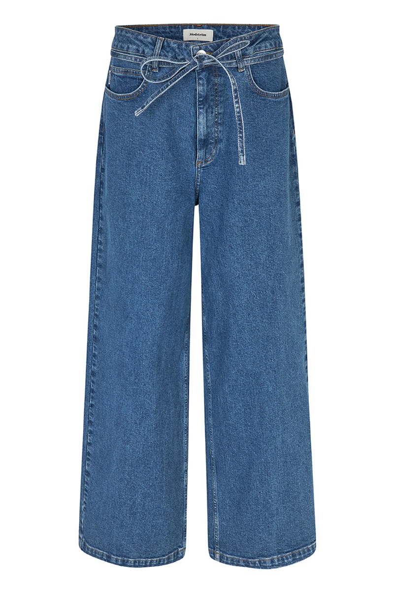 Jeans   Isoldemd Solid Pants   Distressed Blue fra Modström