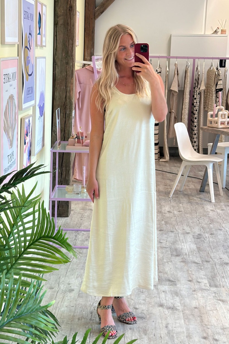 Kjole   Iolamd Dress   Summer Sand fra Modström