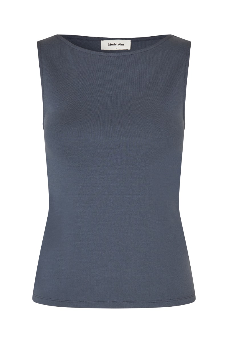 Top   Turnermd Tank Top   Ombre Blue fra Modström
