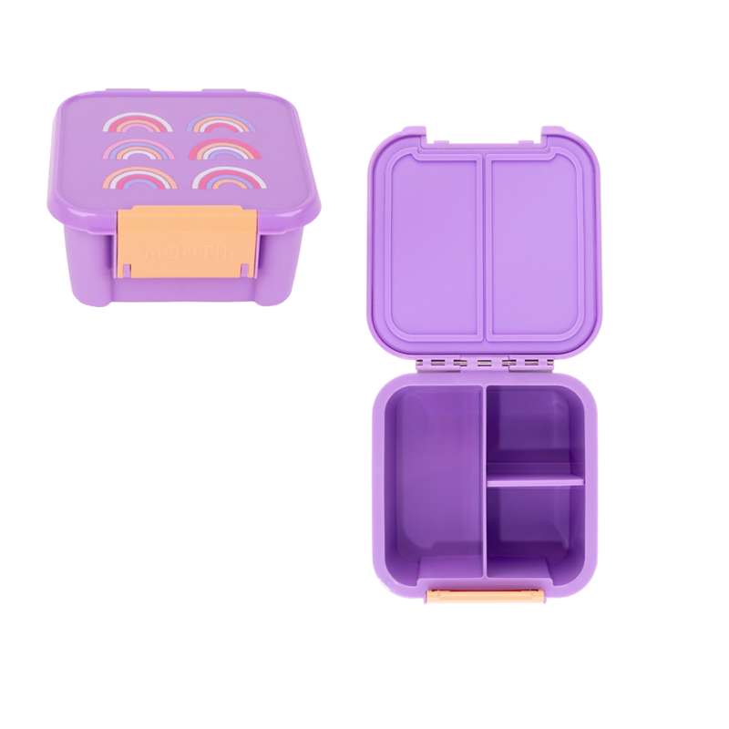 Bento 2 Snackmadkasse   Rainbow Roller fra Montiico