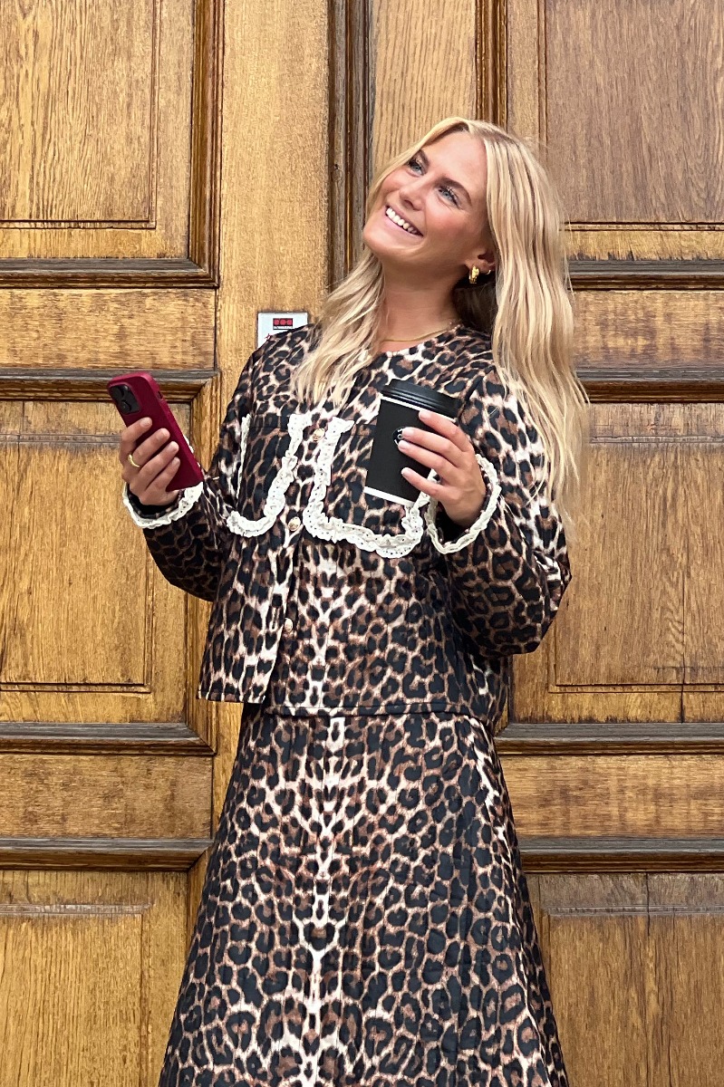 Stories From The Atelier By Copenhagen Shoes   Jakke   Move Me Jacket   Leopard