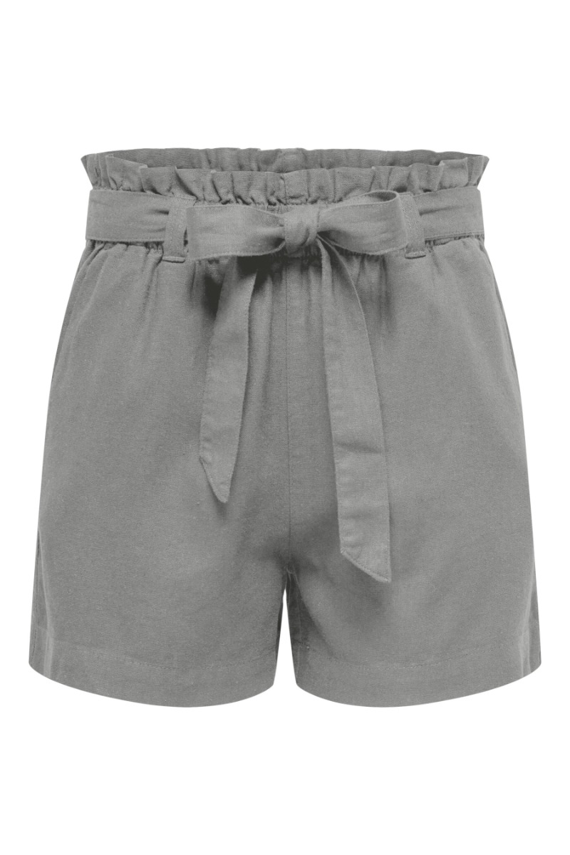 Shorts Say Mw Linen Belt Shorts Wild Dove fra Jdy