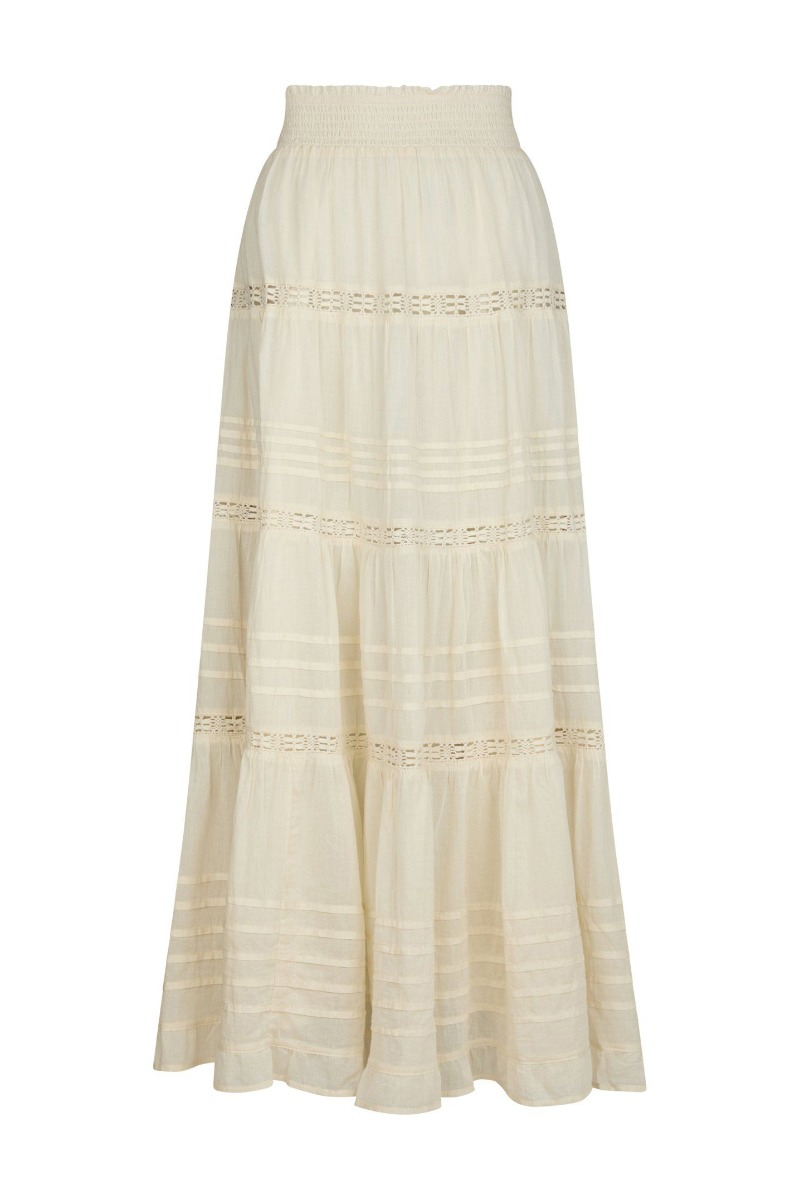 Nederdel   Felicia S Voile Skirt   Light Yellow (levering Slut April) fra Neo Noir