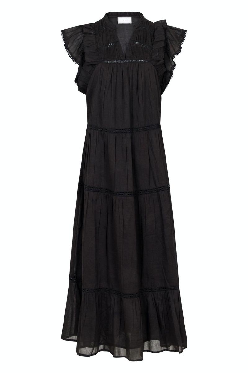 Kjole   Ankita S Voile Dress   Black fra Neo Noir