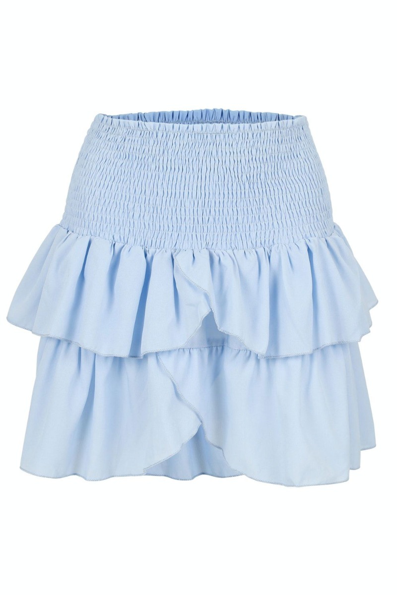 Nederdel   Carin R Skirt   Light Blue fra Neo Noir