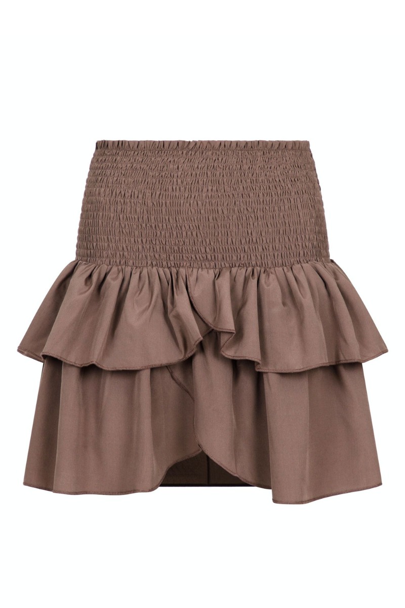 Nederdel   Carin R Skirt   Dusty Brown fra Neo Noir