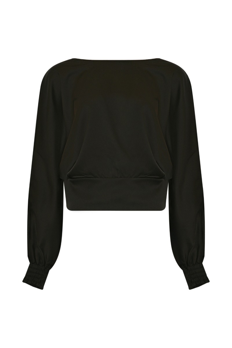 Bluse   Krista Blouse   Black fra Noella