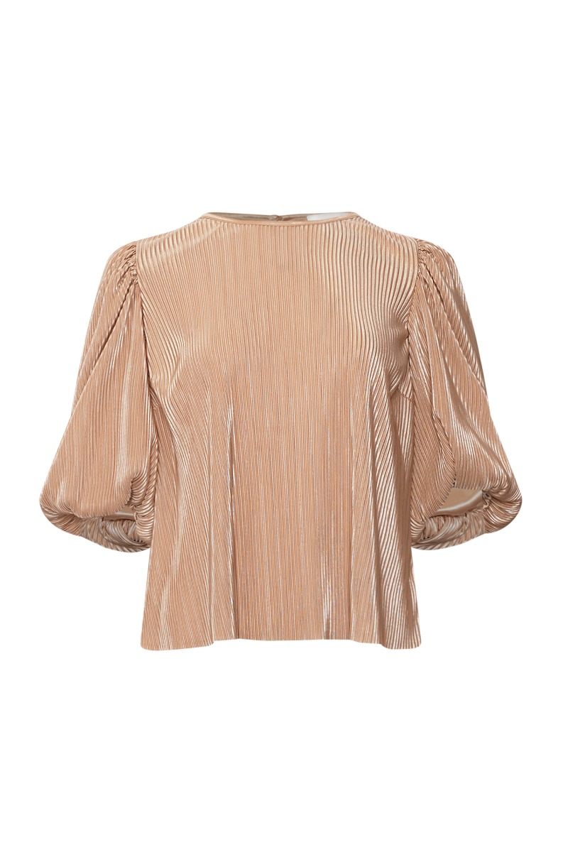 Bluse   Shelly Blouse   Champagne fra Noella