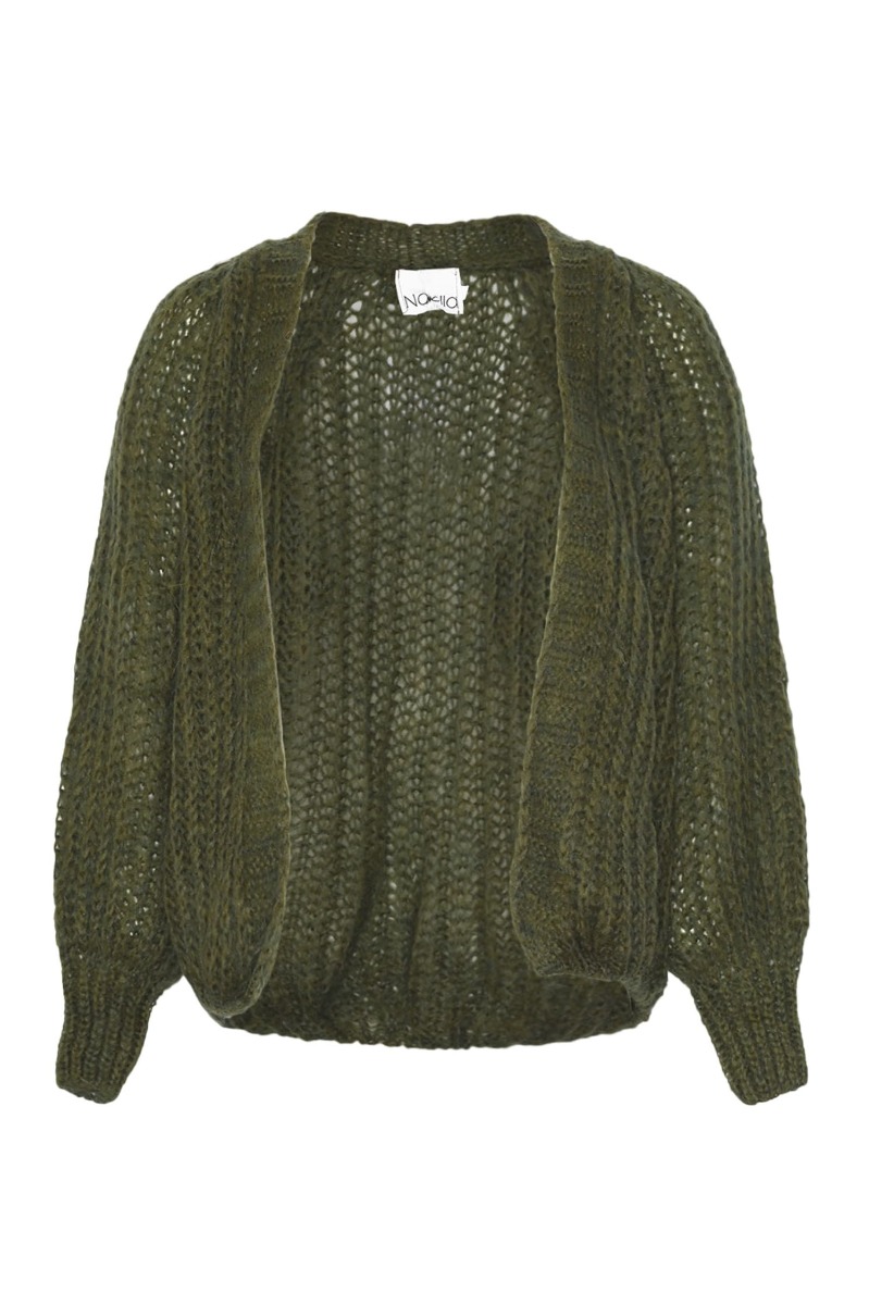 Cardigan   Joseph Knit Cardigan   Army Green fra Noella