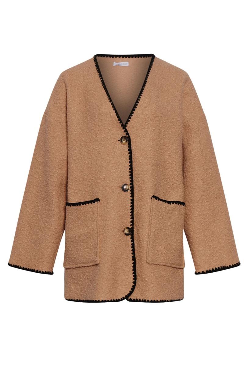 Jakke   Jesse Jacket   Sand fra Noella