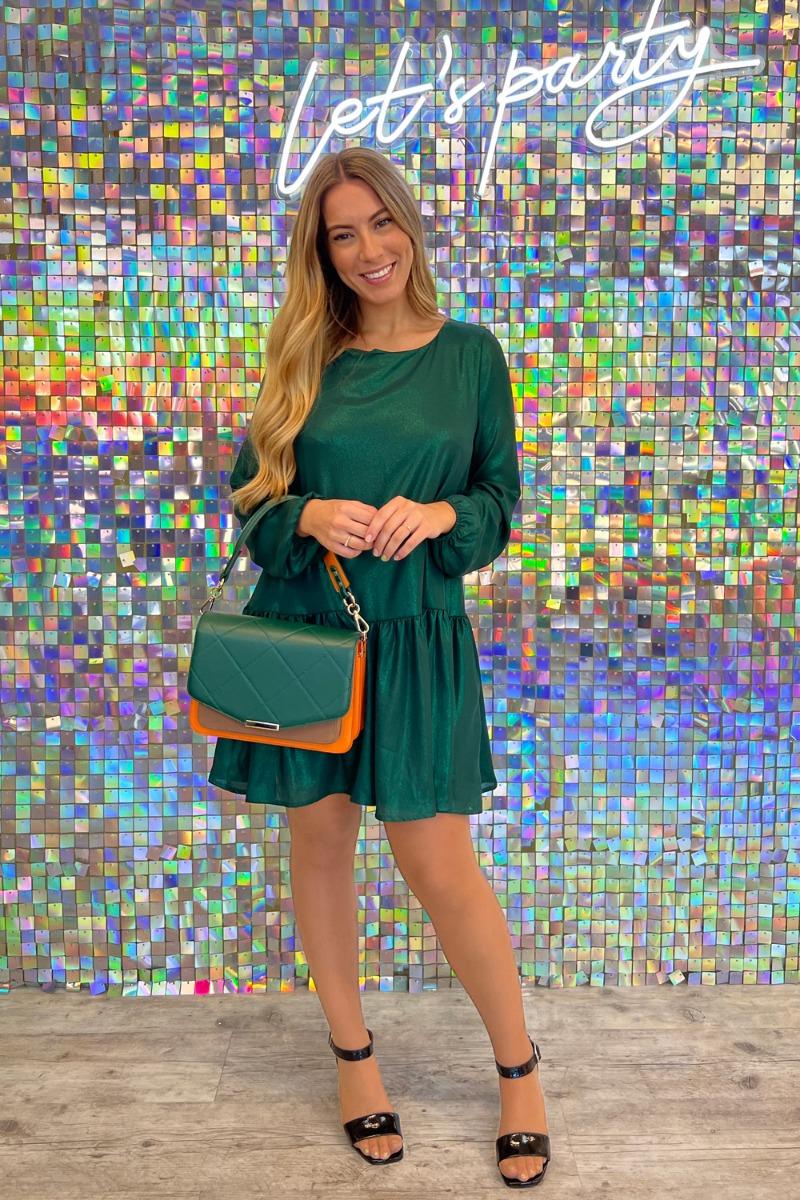Kjole   Dagmar Dress   Green fra Noella