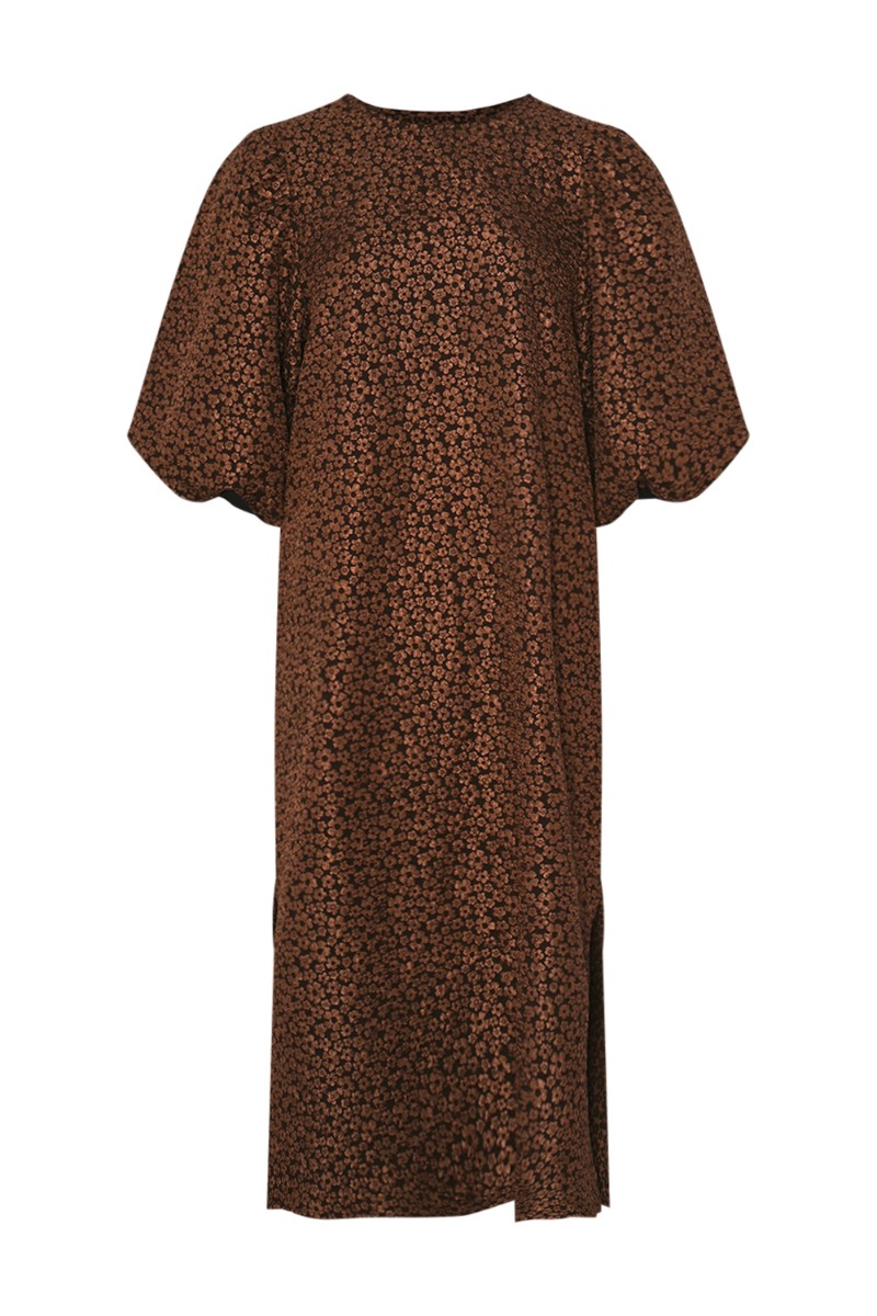 Kjole   Reno Pastis Long Dress   Chocolate fra Noella