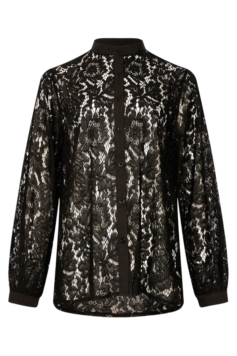 Skjorte   Briston Shirt   Black fra Noella