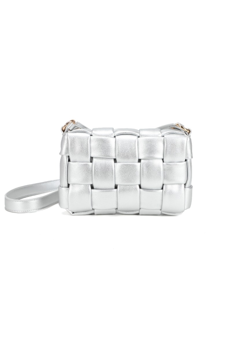 Taske   Brick Bag   Silver fra Noella