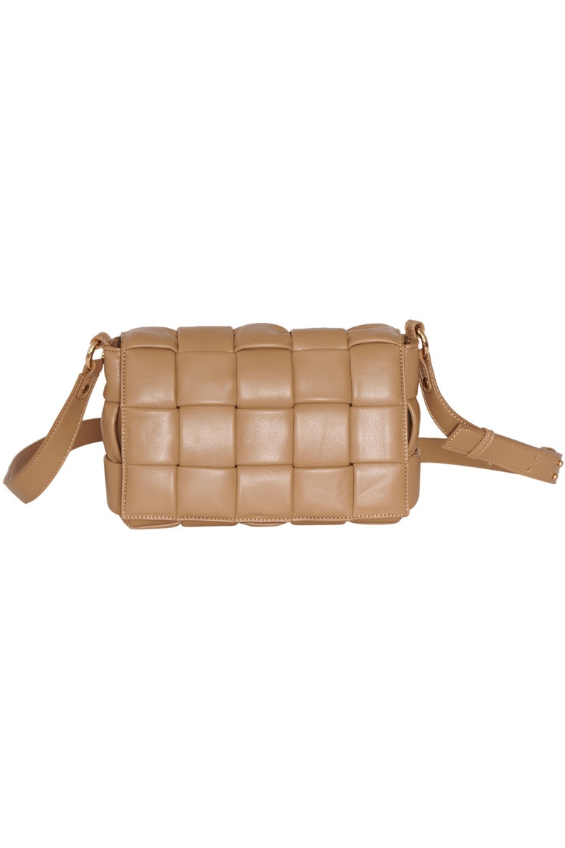 Taske   Brick Bag   Taupe fra Noella