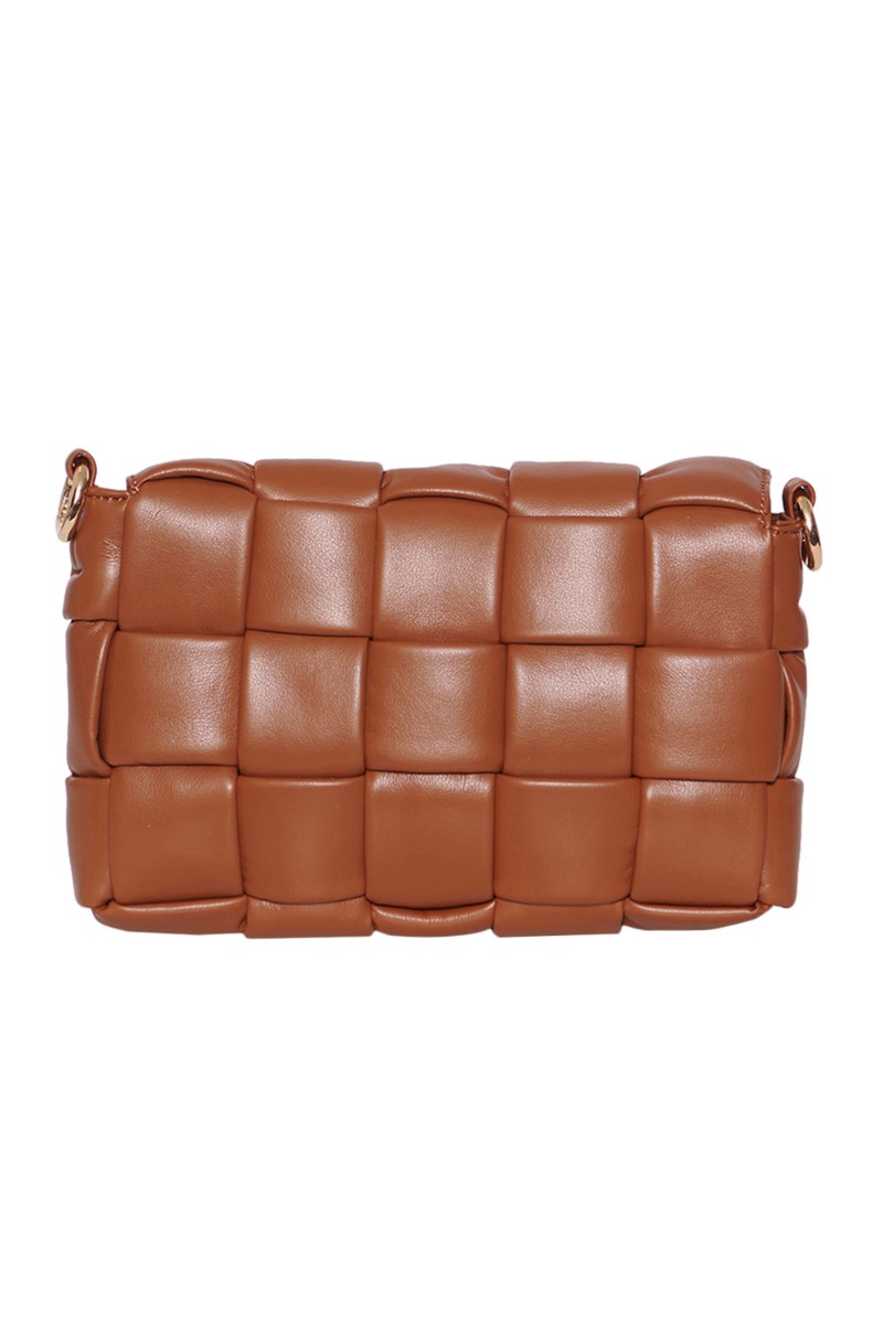 Taske   Brick Bag   Cognac fra Noella