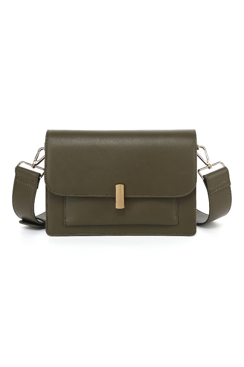 Taske   Gigi Bag   Dark Olive fra Noella