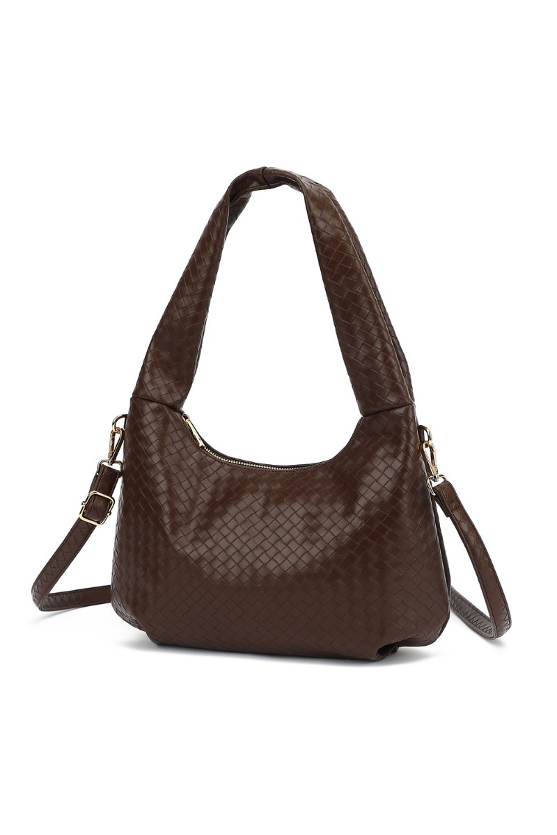 Taske   Peony Bag   Dark Brown fra Noella