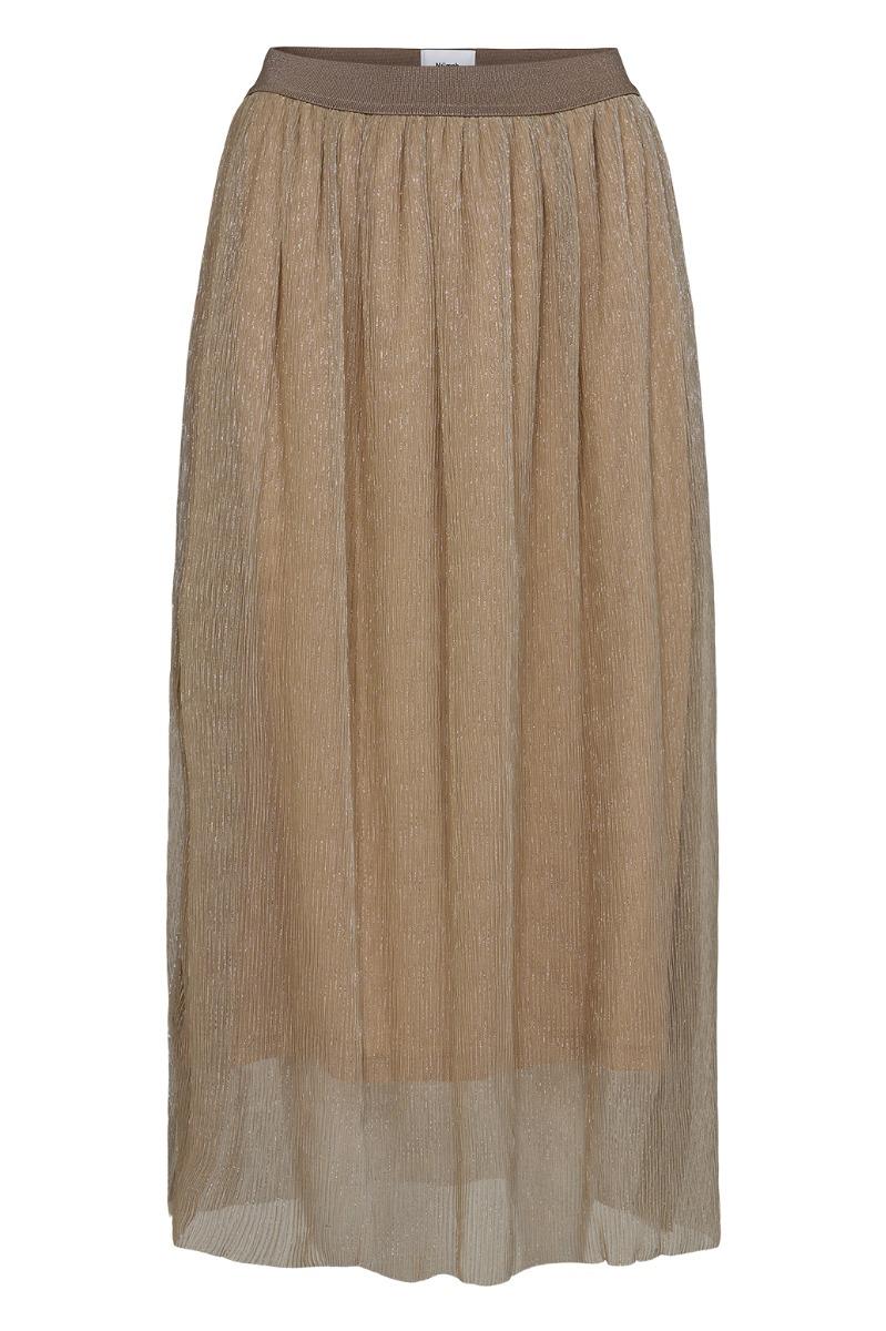 Nederdel   Nusea Skirt   Gold fra Nümph