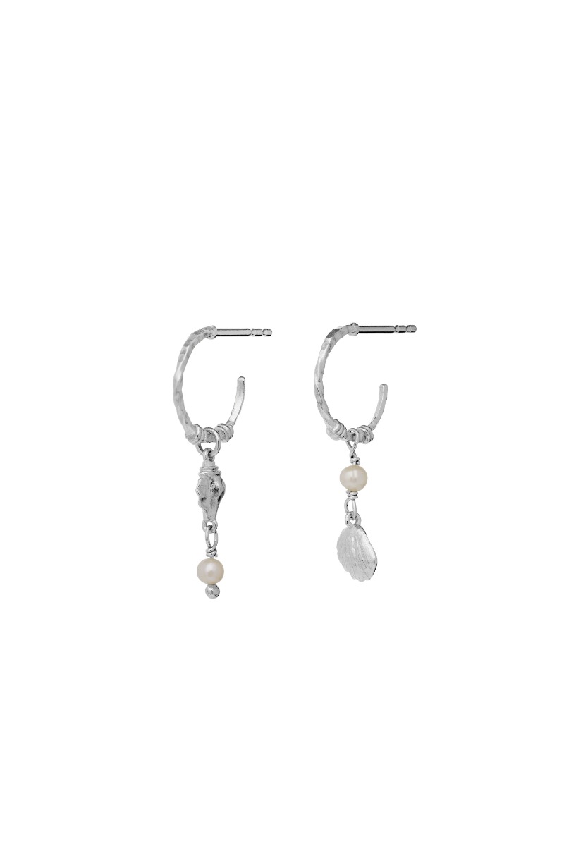 øreringe   Ophelia Earrings   Sølv fra Maanesten