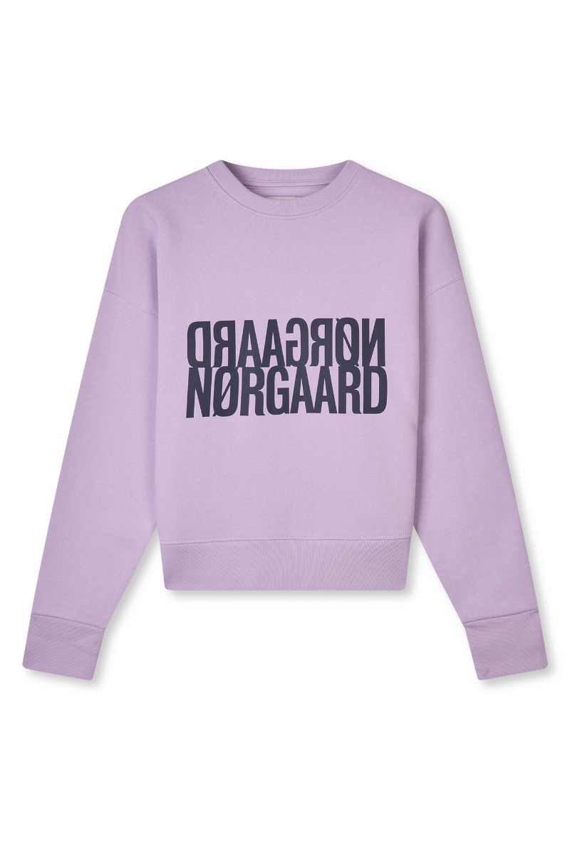 Sweat   Organic Sweat Tilvina Sweatshirt   Orchid Petal fra Mads Nørgaard