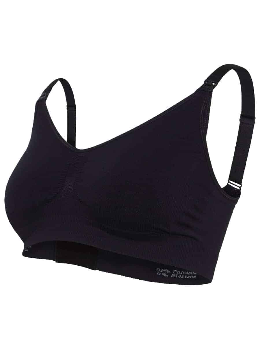 Seamless Amme Bh   Sort   L fra Carriwell