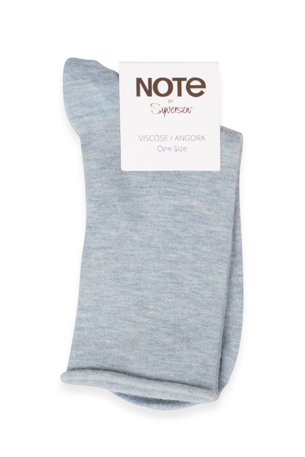 Oroblu   Strømper   Note Woman Viscose Angora   Light Blue fra Oroblãº