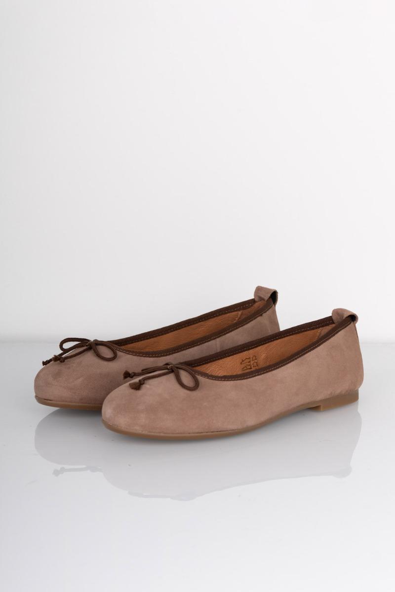 Ballerina   Lucy Lu   Mole Suede fra Pavement