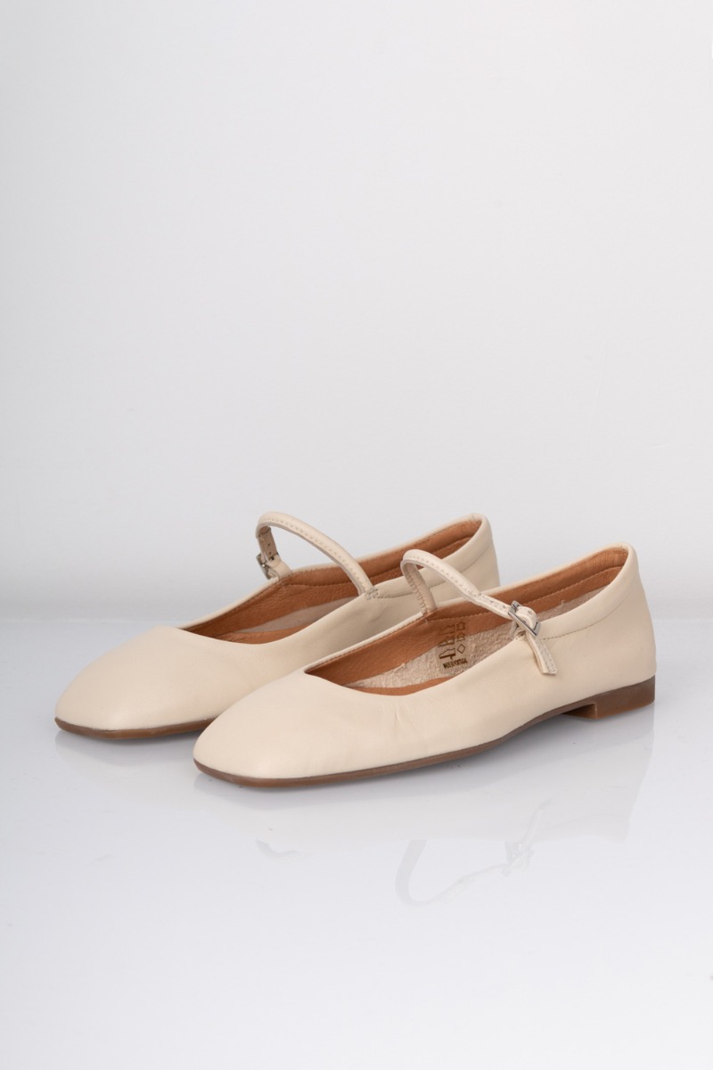 Sko   Elga   Beige fra Pavement