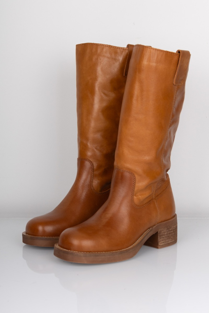 Støvler   Anneli Vintage   Tan Vintage fra Pavement