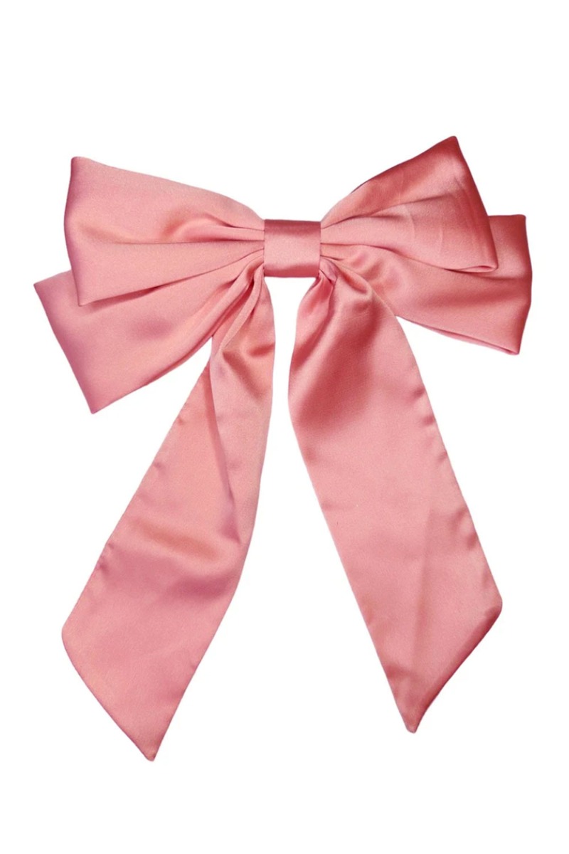Hårpynt   Isabella Bow Barette   Rose fra Pico