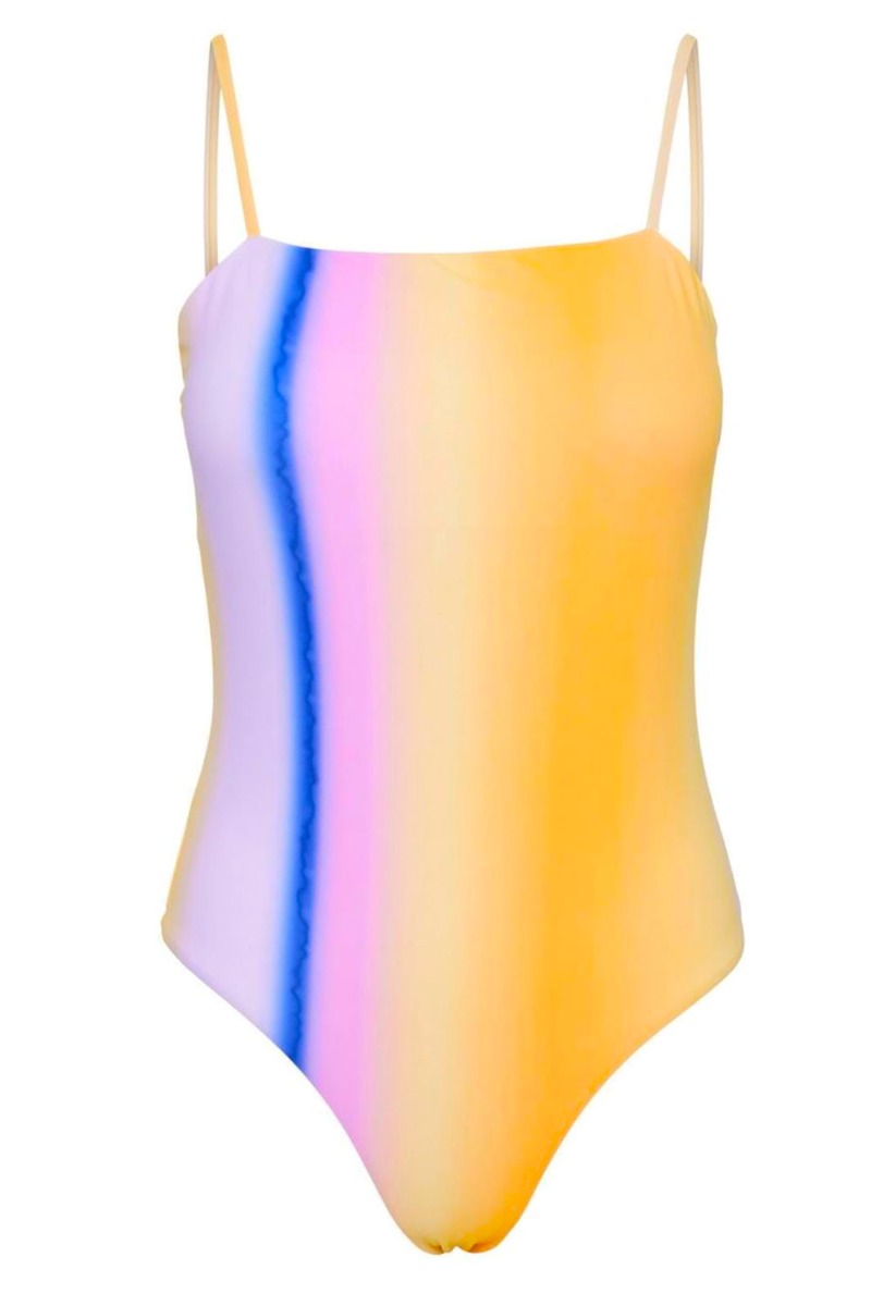 Badetøj   Pc Anni Swimsuit   Blazing Orange fra Pieces