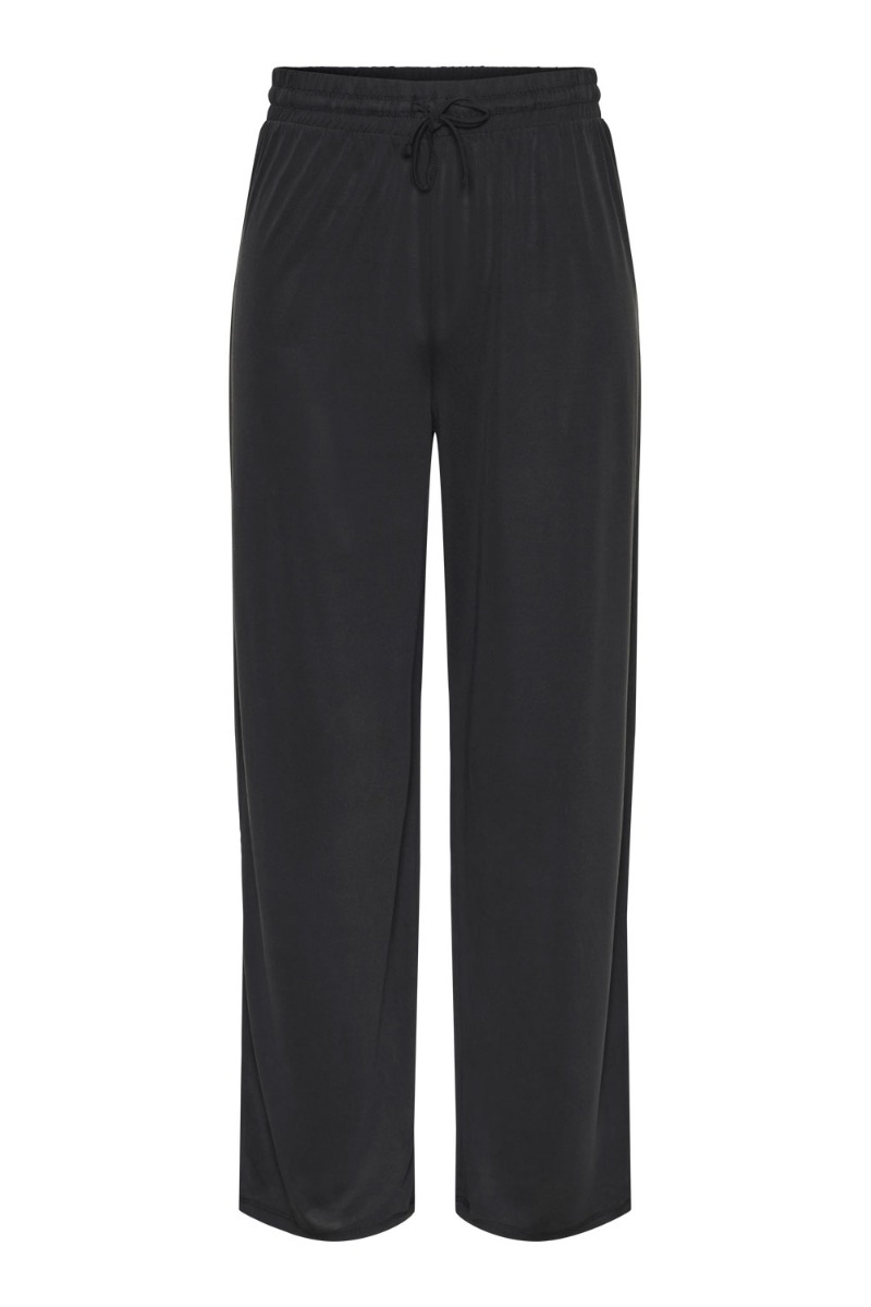 Bukser   Pc Anora Hw Pants   Black fra Pieces