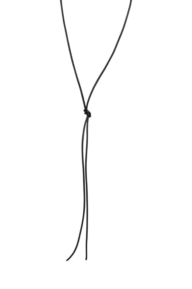 Halskæde   Pc Jio J Necklace   Black fra Pieces