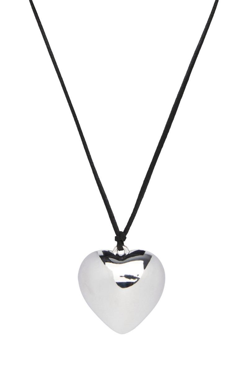 Halskæde   Pc Jyna J Necklace   Black fra Pieces