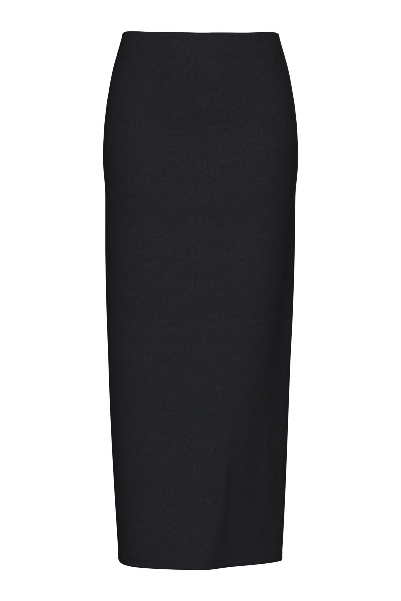 Nederdel   Naya Hw Ankle Skirt   Black fra Pieces