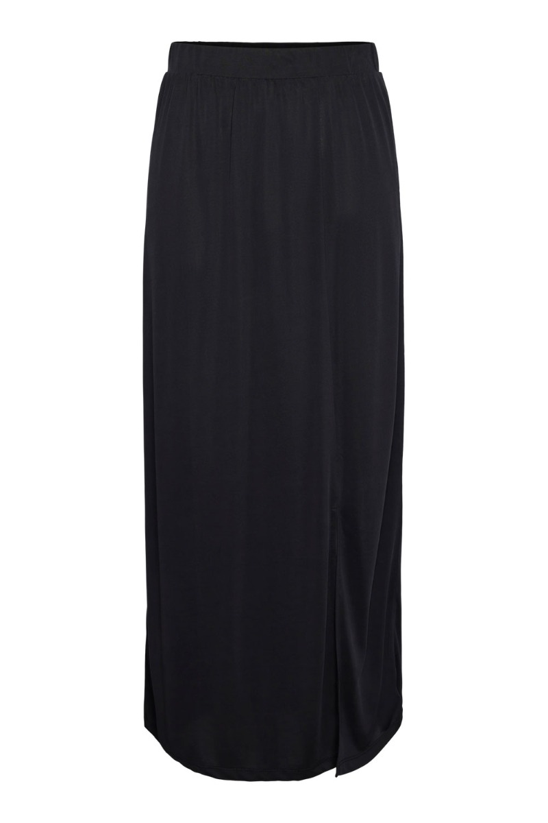 Nederdel   Pc Anora Hw Ankle Skirt   Black fra Pieces