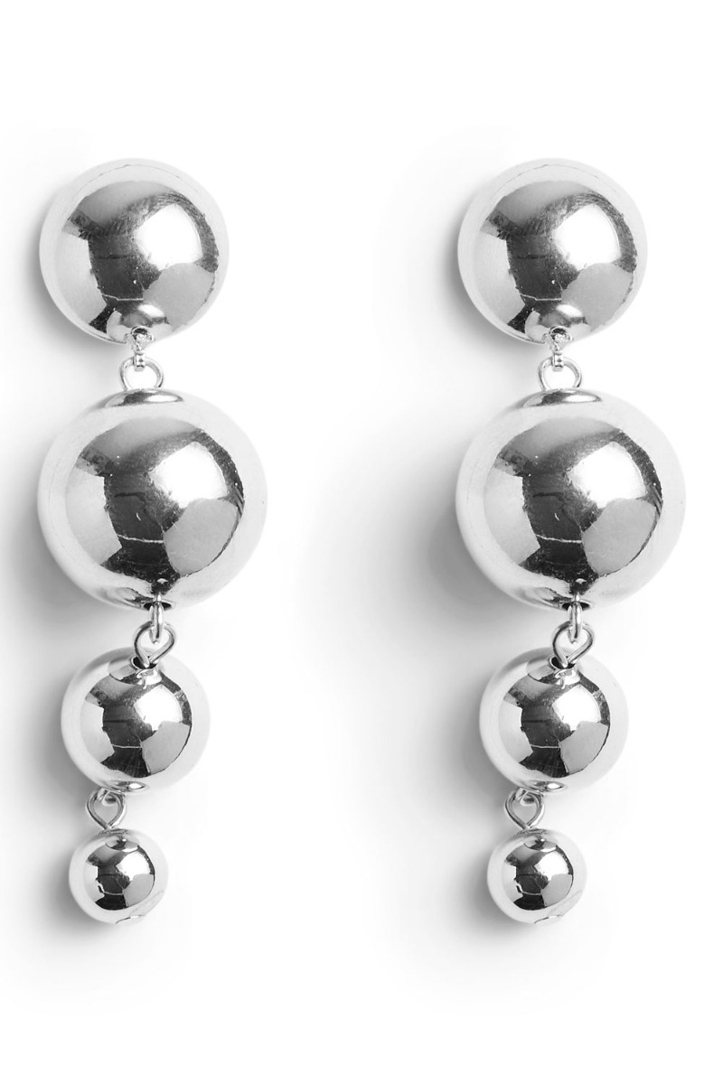 øreringe   Pc Tanja Earrings Box   Silver Colour fra Pieces