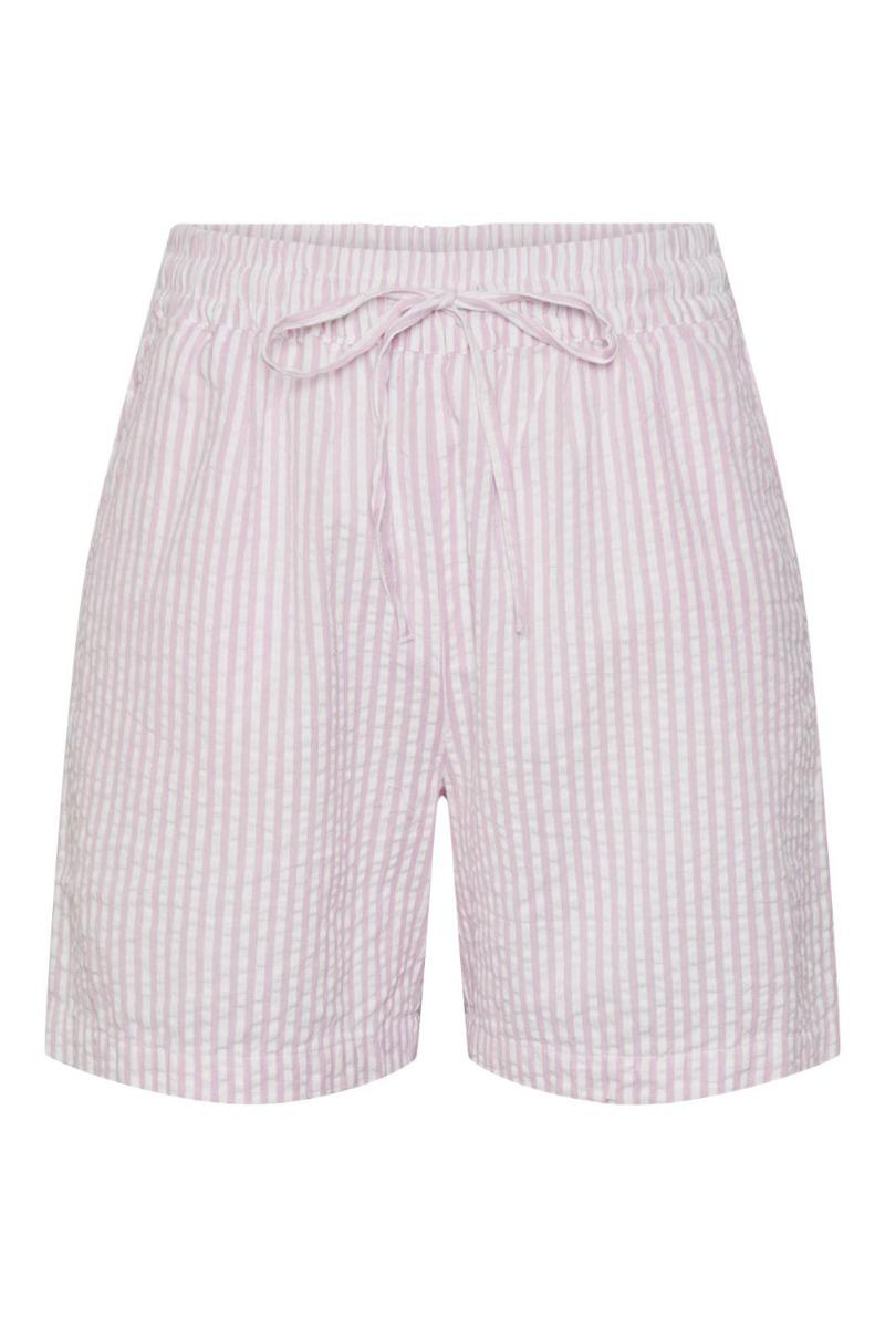 Shorts   Pc Sally Hw Loose String Shorts   Pastel Lavender fra Pieces