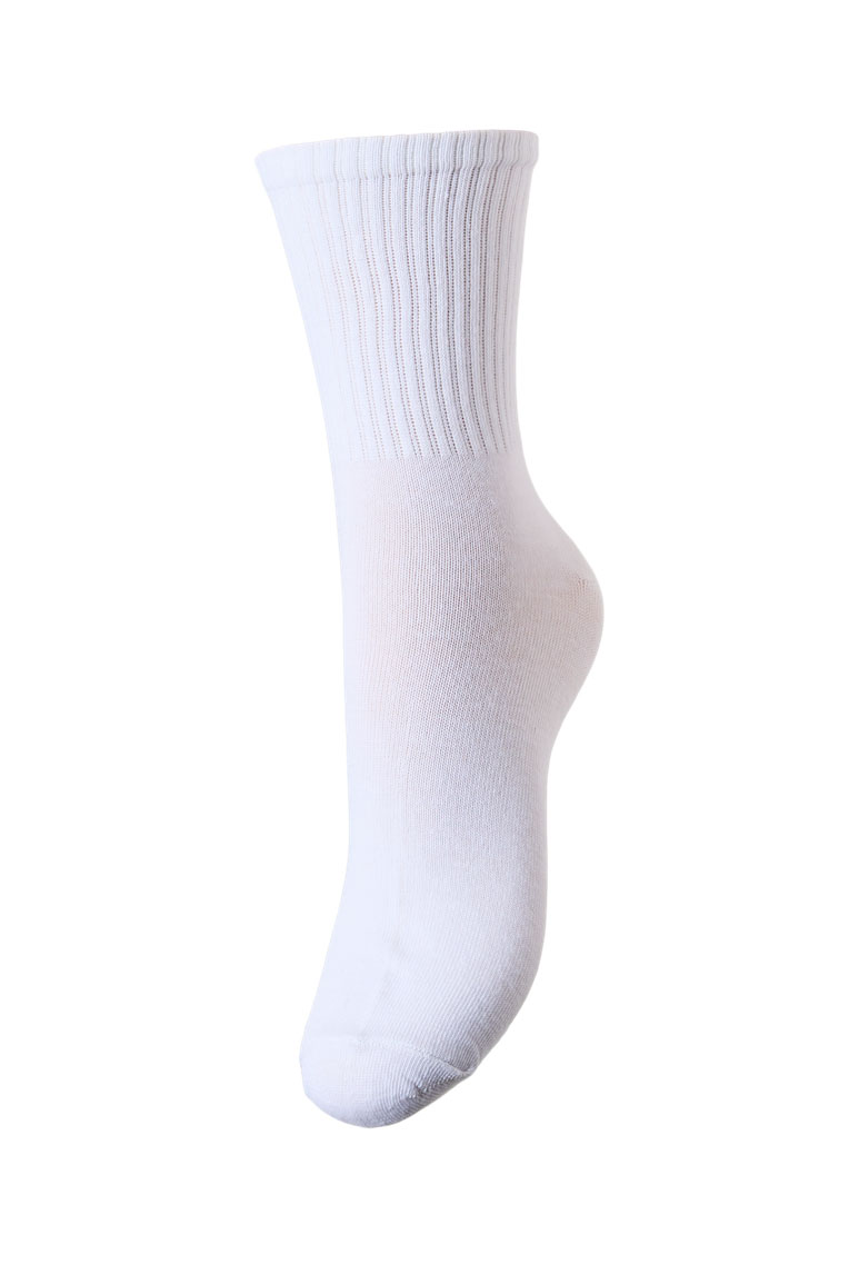 Strømper   Pc Cally Socks   Bright White fra Pieces