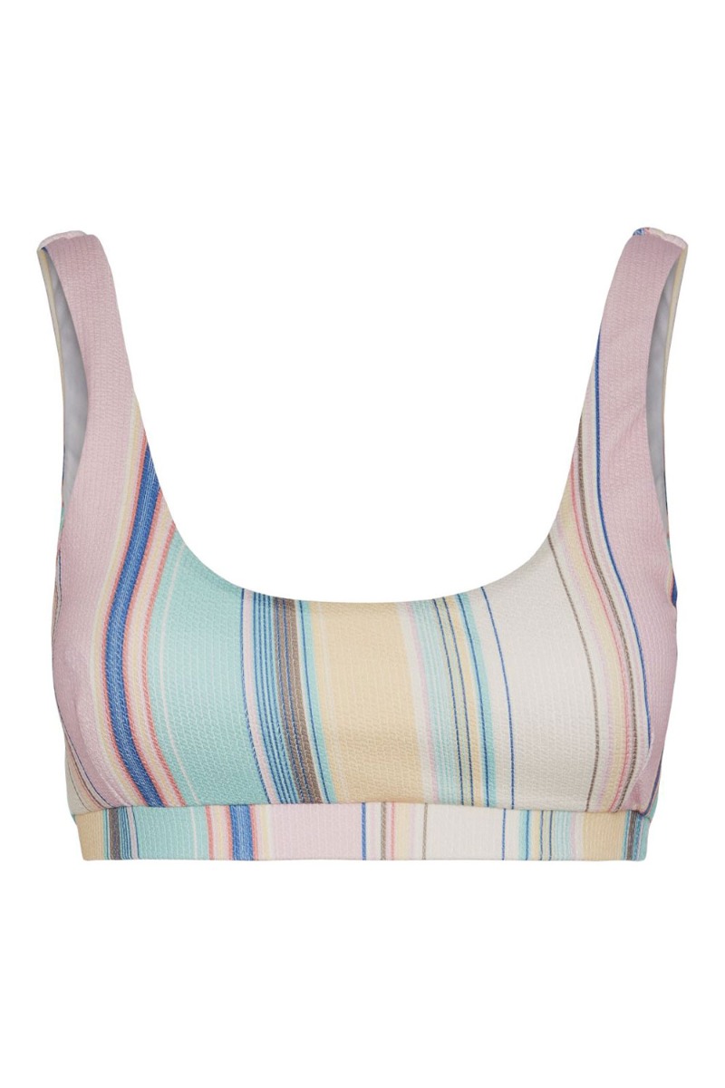 Badetøj   Pc Aia Bikini Top   Eggnog Multi Color fra Pieces
