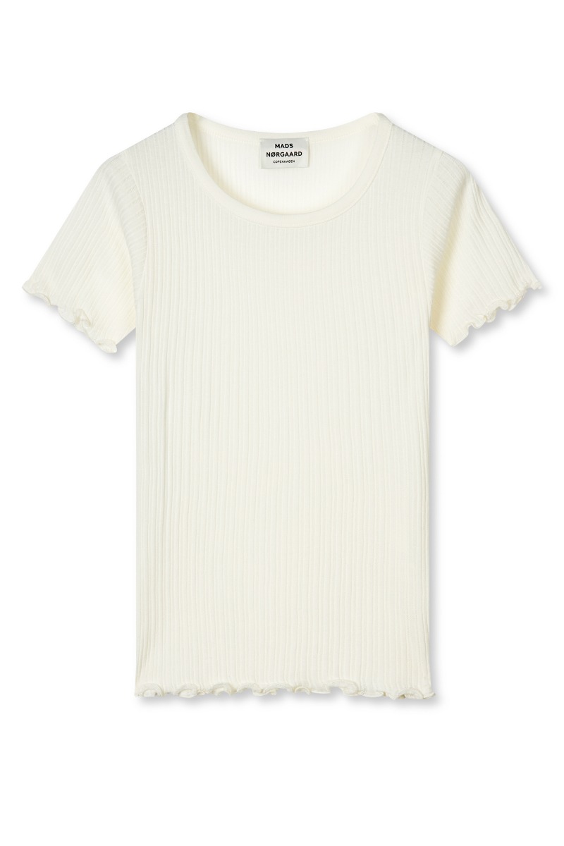 T Shirt   Pointella Trixy Tee   Vanilla Ice fra Mads Nørgaard
