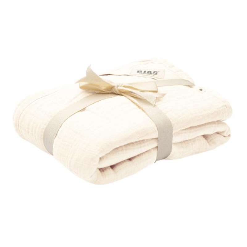 Sleep   Muslin Babysvøb   120x120 Cm.   Ivory fra Bibs