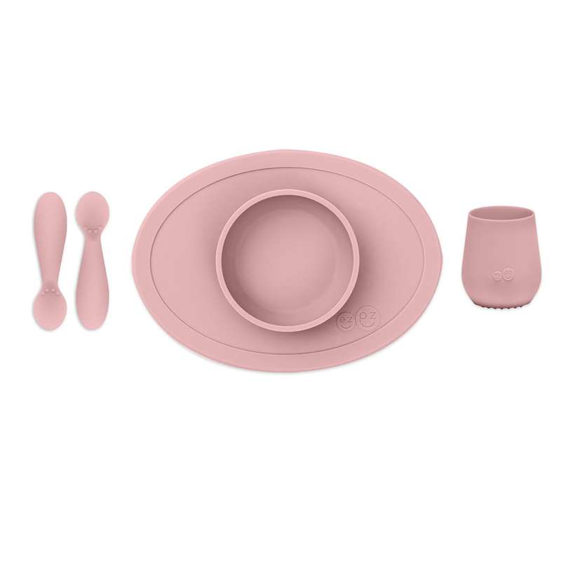 First Foods Set   Madstart Til Baby   Rosa fra Ezpz