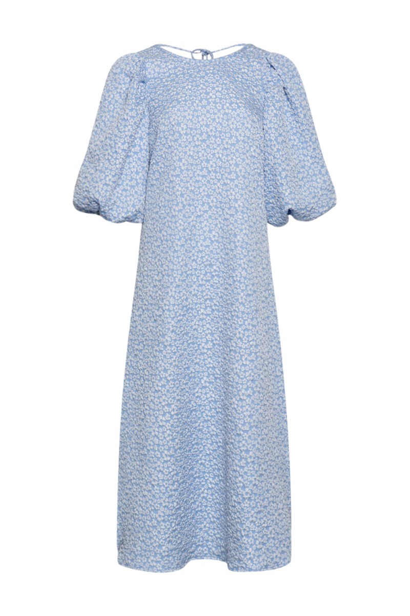 Kjole   Reno Pastis Long Dress   Light Blue fra Noella
