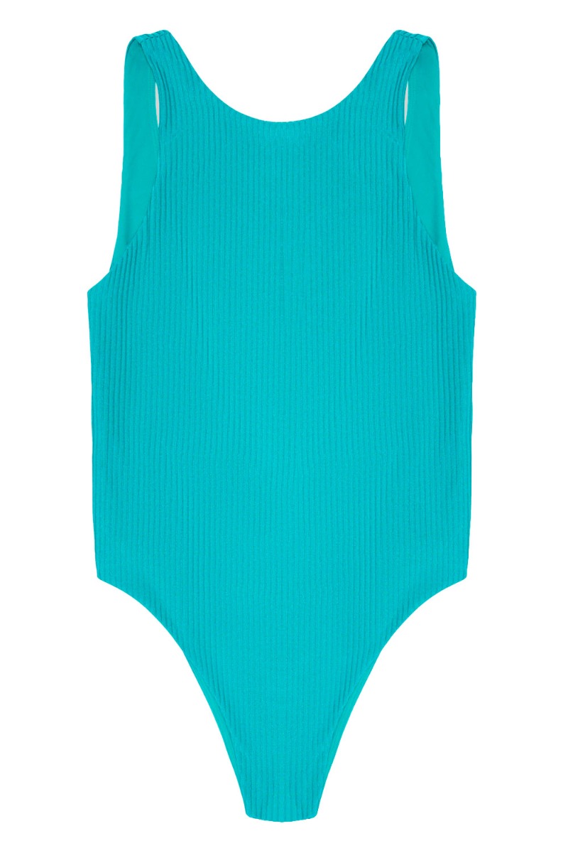Badedragt   Samosrs Swimsuit   Turquoise fra Résumé