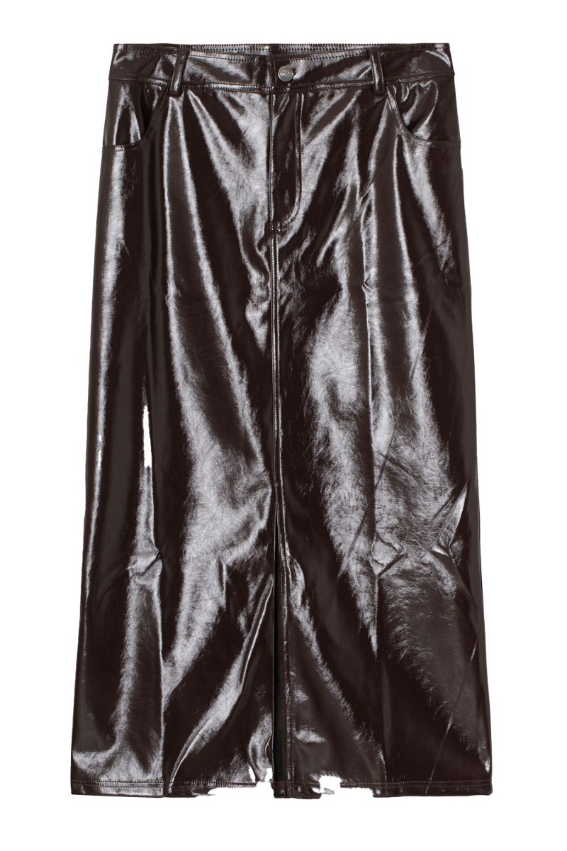 Resume   Nederdel   Vanirs Skirt   Dark Brown fra Résumé