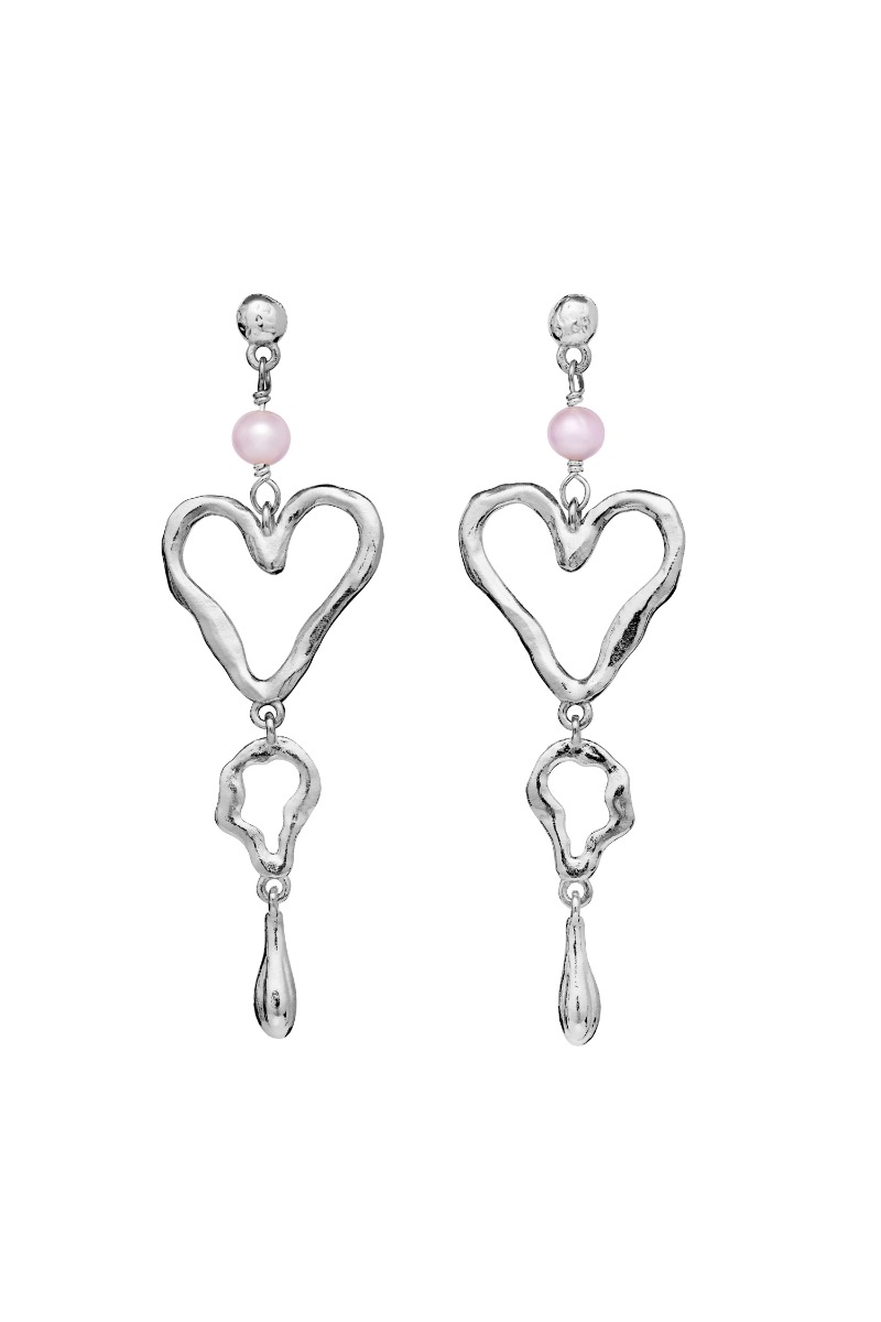 øreringe   Sabrina Earrings   Sølv fra Maanesten